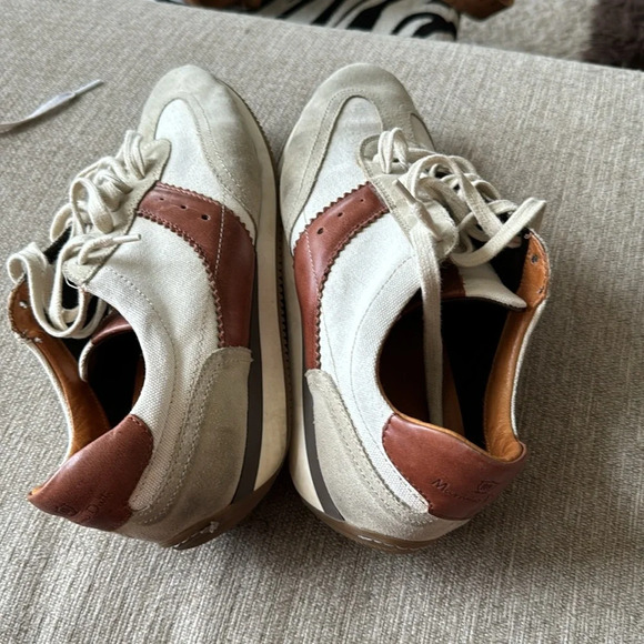 MASSIMO DUTTI Cloth low trainers in a size 9.5 - Picture 8 of 12